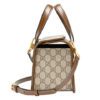 (WMNS) GUCCI Canvas Horsebit 1955 Old Flower Logo Single-Shoulder Bag Mini Brown 645453-92TCG-8563 | Luna Bags - Image 3