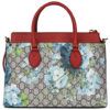 (WMNS) GUCCI GG Blooms Logo Printing Canvas handbag Beige / Blue / Red Classic 546316-KU2IG-8492 | Luna Bags - Image 2