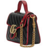 (WMNS) GUCCI GG Marmont Series mini hand Bag Single Shoulder Bag Black 583571-0OLFX-8277 | Luna Bags - Image 2