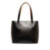 Black Louis Vuitton Monogram Mat Stockton Tote Bag | Luna Bags - Image 12