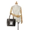 Black Louis Vuitton Monogram Mat Stockton Tote Bag | Luna Bags - Image 11