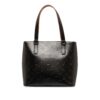 Black Louis Vuitton Monogram Mat Stockton Tote Bag | Luna Bags - Image 2