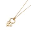 Gold Louis Vuitton My Blooming Strass Necklace | Luna Bags - Image 2
