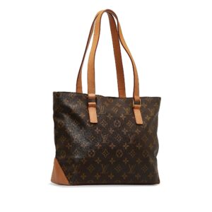Brown Louis Vuitton Monogram Cabas Piano Tote Bag | Luna Bags