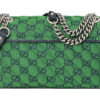 (WMNS) GUCCI Leather GG Marmont Multicolor Logo Single-Shoulder Bag Small Green/Blue 443497-2UZCN-3368 | Luna Bags - Image 3