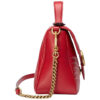 (WMNS) GUCCI GG Marmont Gold Logo Distress Leather Chain handbag Small Red Classic 498110-DTDIT-6433 | Luna Bags - Image 3