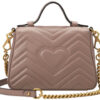 (WMNS) GUCCI MarmontSingle Shoulder Bag miniNude 547260-DTDIT-5729 | Luna Bags - Image 3