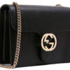 (WMNS) GUCCI Leather Organ Satchel Single Shoulder Bag Black 510304-CAO0G-1000 | Luna Bags - Image 3