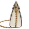 (WMNS) GUCCI Ophidia Flowers Printing Logo Stripe Webbing Canvas Chain Shoulder Messenger Bag Small / White / Multi-Color 503877-HV8AC-9759 | Luna Bags - Image 3