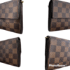 Damier Ebene Sarah Wallet Designer By Louis Vuitton  Size: Medium | Luna Bags - Image 3