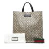 Brown Gucci GG Supreme Convertible Soft Tote Satchel | Luna Bags - Image 9