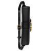 (WMNS) GUCCI Arli Gold Logo Leather Shoulder Messenger Bag Small Black Classic 550129-0V10G-1000 | Luna Bags - Image 4