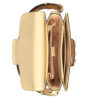 (WMNS) GUCCI Horsebit 1955 Retro Gold buckle snake pattern Colorblock Leather Shoulder Messenger Bag Small Pink / Beige 602204-18YMA-5567 | Luna Bags - Image 6
