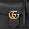 (WMNS) GUCCI Cowhide GG Marmont Logo Single-Shoulder Bag Black 442622-A7M0T-1000 | Luna Bags - Image 4
