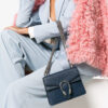 (WMNS) GUCCI Dionysus Chain Crossbody Bag Single Shoulder Bag Blue 421970-CAOGN-8205 | Luna Bags - Image 4