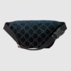 GG VeLouis Vuittonet Belt Bag Dark Blue | Luna Bags - Image 2
