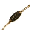 Gold Louis Vuitton Essential V Necklace | Luna Bags - Image 4