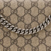 (WMNS) GUCCI [Dionysus] Small GG Shoulder Bag Beige/Ebony 400249-KHNRN-8642 | Luna Bags - Image 5