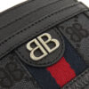 BALENCIAGA Card Case 680386 canvas black Gucci x Balenciaga Hacker | Luna Bags - Image 5