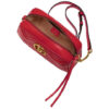 (WMNS) GUCCI GG Marmont Gold Logo Leather Chain Small Red Classic Shoulder Messenger Bag 447632-DTD1T-6433 | Luna Bags - Image 8