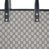 (WMNS) GUCCI Logo Leather Canvas Large Capacity Shoulder Bag Beige / Navy Blue 211134-KGD3N-4080 | Luna Bags - Image 6
