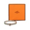 Gray Louis Vuitton Kelly H Lock Bangle Costume Bracelet | Luna Bags - Image 7