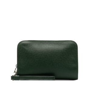 Green Louis Vuitton Taiga Baikal Clutch Bag | Luna Bags