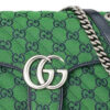 (WMNS) GUCCI Leather GG Marmont Multicolor Logo Single-Shoulder Bag Small Green/Blue 443497-2UZCN-3368 | Luna Bags - Image 7
