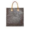 Brown Louis Vuitton Monogram Sac Plat Tote Bag | Luna Bags - Image 2