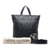 Blue Louis Vuitton Taurillon East Side Tote MM Satchel | Luna Bags - Image 7