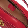 (WMNS) GUCCI GG Marmont Gold Logo Leather Chain Small Red Classic Shoulder Messenger Bag 447632-DTD1T-6433 | Luna Bags - Image 10