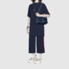 (WMNS) GUCCI Dinoysus Tiger Head Leather Chain Shoulder Messenger Bag Small Navy Blue Classic 400249-CAOGN-8205 | Luna Bags - Image 8