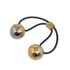 Gold Louis Vuitton Planete Nanogram Chouchou Hair Tie | Luna Bags - Image 2