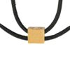 Gold Louis Vuitton Planete Nanogram Chouchou Hair Tie | Luna Bags - Image 4