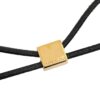 Gold Louis Vuitton Planete Nanogram Chouchou Hair Tie | Luna Bags - Image 5