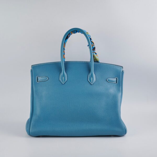 Deal of The Week - Hermes Birkin 35 Blue Jean N Square | Luna Bags