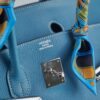 Deal of The Week - Hermes Birkin 35 Blue Jean N Square | Luna Bags - Image 8