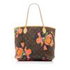 Brown Louis Vuitton Monogram Roses Neverfull MM Tote Bag | Luna Bags - Image 10