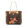 Brown Louis Vuitton Monogram Roses Neverfull MM Tote Bag | Luna Bags - Image 2