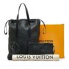 Black Louis Vuitton Taurillon Light Cabas Tote Bag | Luna Bags - Image 12