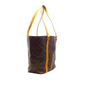 Brown Louis Vuitton Monogram Sac Shopping PM Tote Bag | Luna Bags