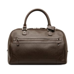 Brown Louis Vuitton Taiga Stanislav Travel Bag | Luna Bags