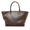 Brown Louis Vuitton Damier Ebene Manosque GM Tote Bag | Luna Bags - Image 2
