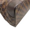 Brown Louis Vuitton Damier Ebene Hampstead MM Tote Bag | Luna Bags - Image 11