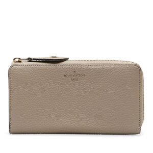 Brown Louis Vuitton Taurillon Comete Wallet | Luna Bags