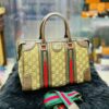 Gucci Premium Quality Women's Duffle Bag with Branded Belt - Luxury & Style Combined (Brown) | Luna Bags - Image 2