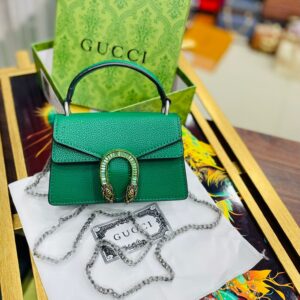 AAA Master Quality Gucci Dionysus Women's Bag - Exclusive Edition (Green) | Luna Bags