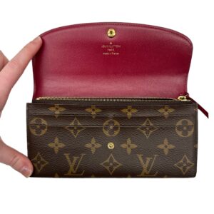 Brown WALLET Luxury DESIGNER by Louis Vuitton Size:MEDIUM | Luna Bags