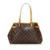 Brown Louis Vuitton Monogram Batignolles Horizontal Tote Bag | Luna Bags - Image 2