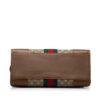 Brown Gucci GG Supreme Web Duffle Tote Satchel | Luna Bags - Image 3